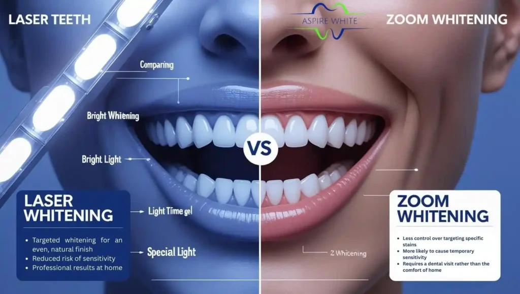 Laser Teeth Whitening vs. Zoom Whitening Colchester