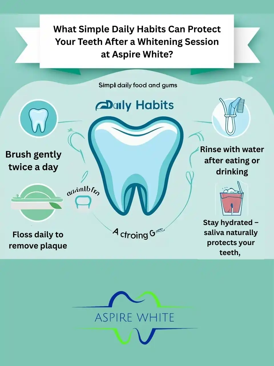 What Simple Daily Habits Can Protect Your Teeth After a Whitening Session at Aspire White Colchester